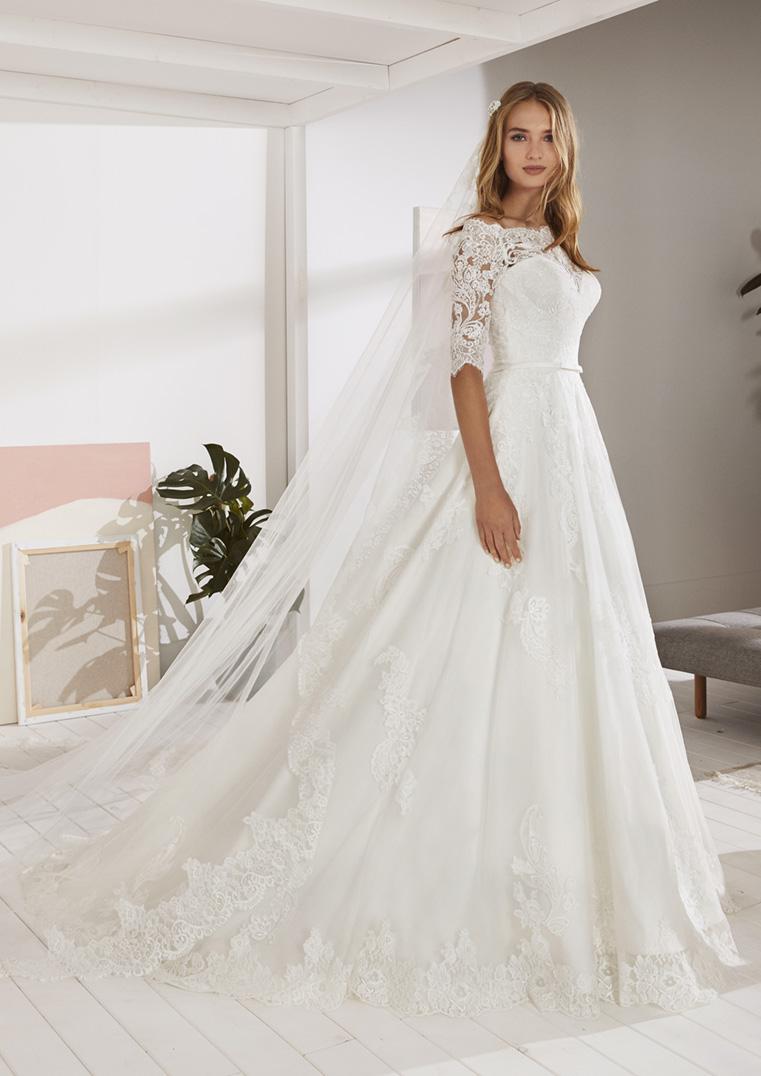 Abito da sposa modello Ossa - ll Giardino della Sposa