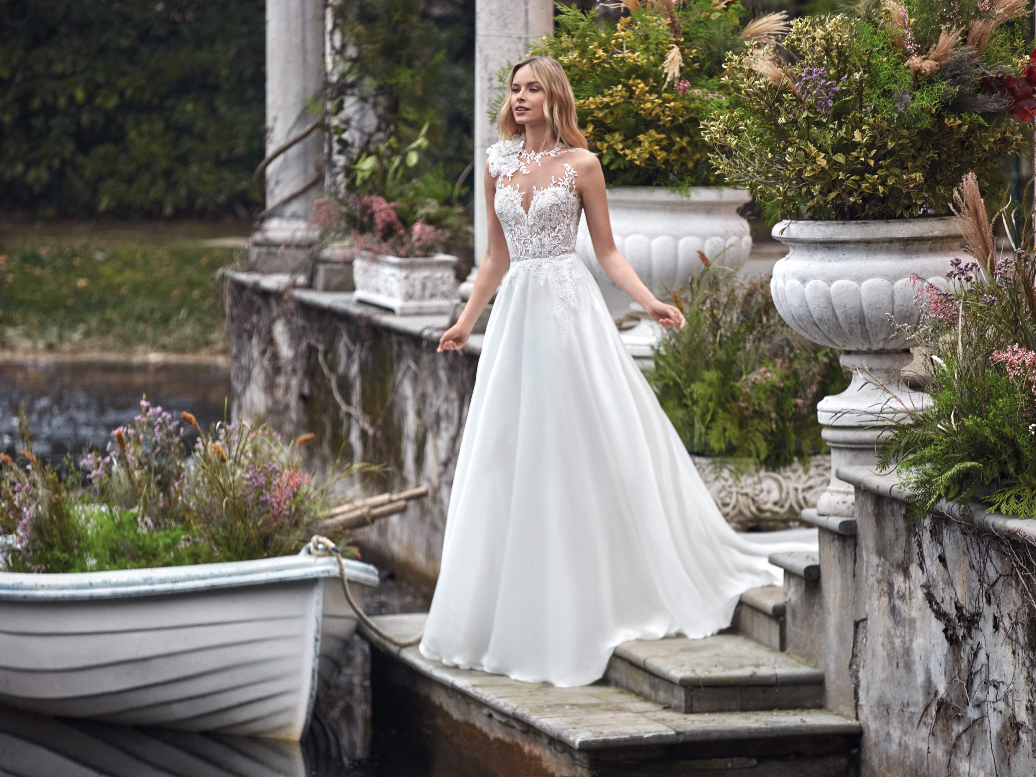 Abito da sposa modello Altea - Giardino della Sposa