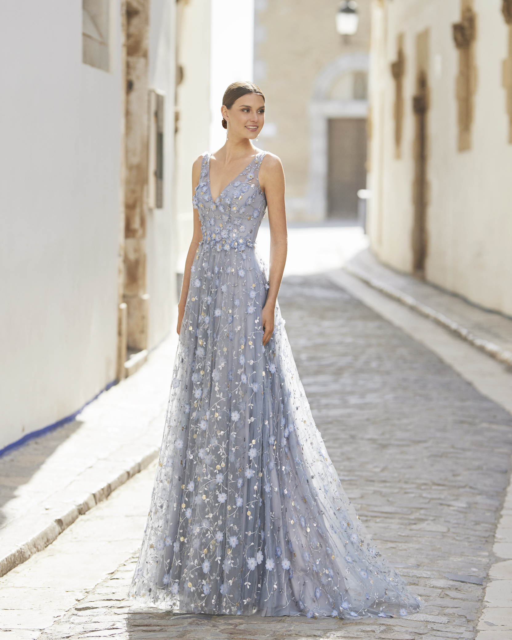 Abito da cerimonia marfil 5j2k2 - ll Giardino della Sposa