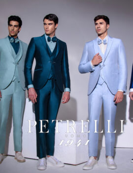 Abiti da sposo Petrelli vari colori