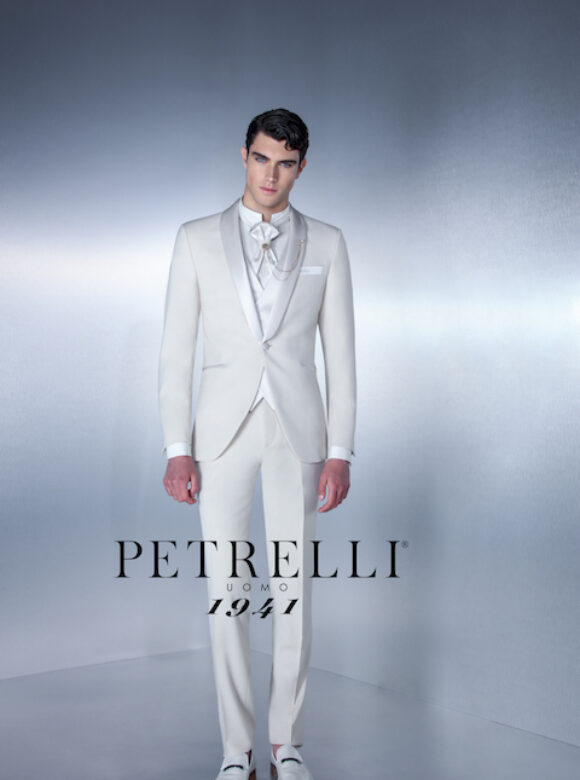 Abito da sposo Petrelli chiaro