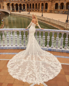 Abito da sposa kante