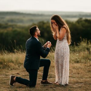 Foto di proposta di matrimonio
