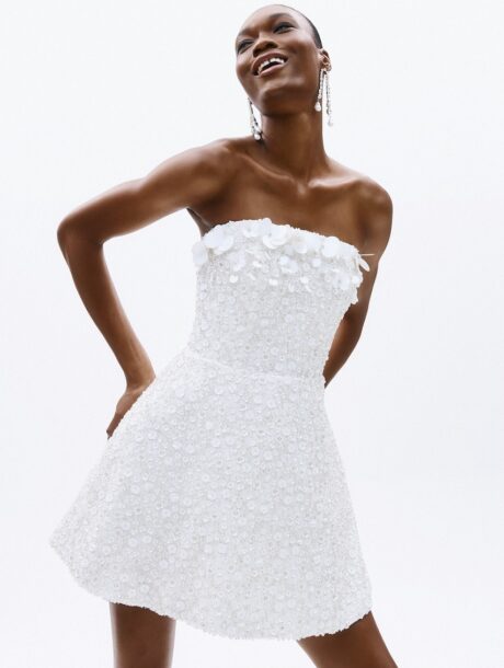 Abito corto da sposa/cerimonia